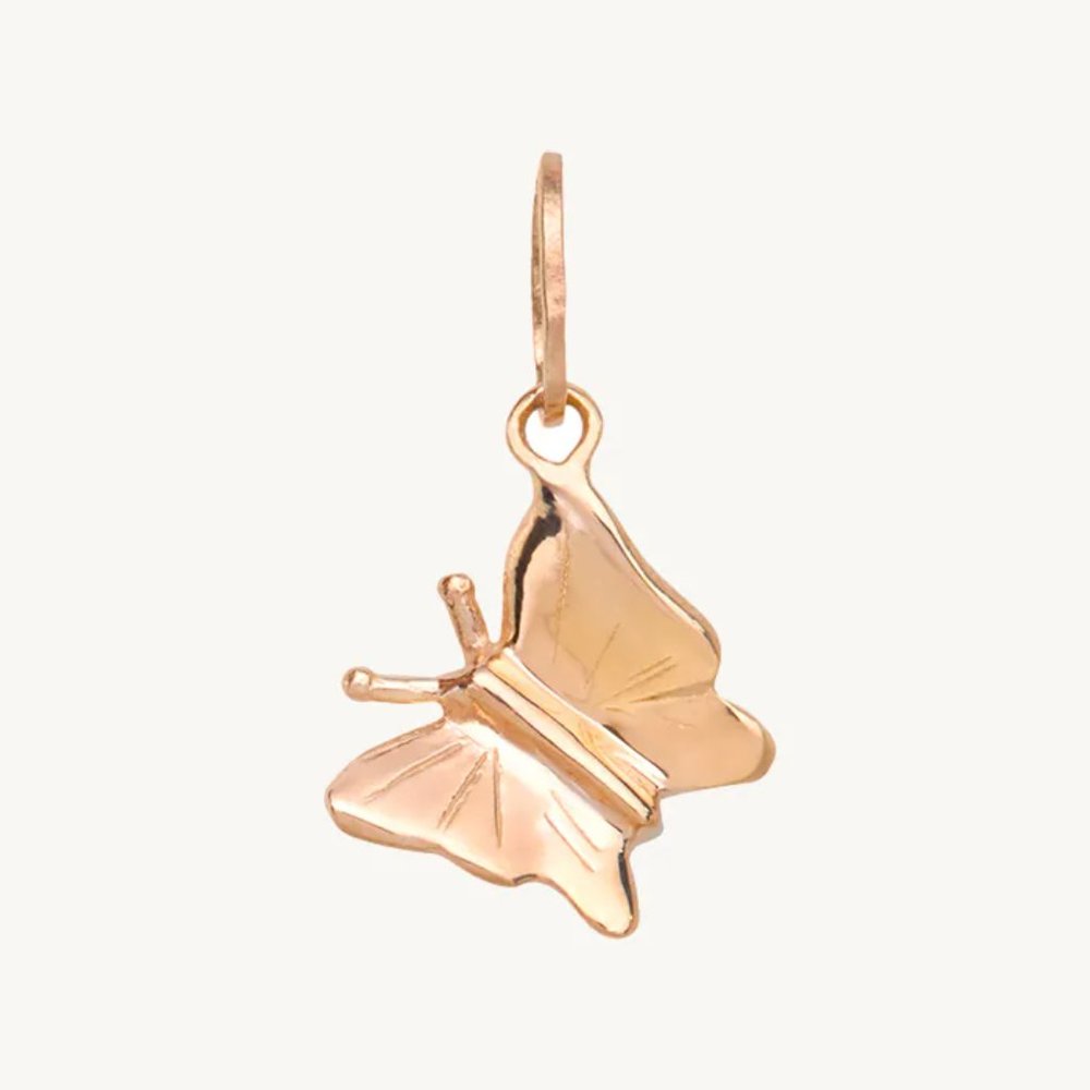 COPY - Catbird Butterfly Charm